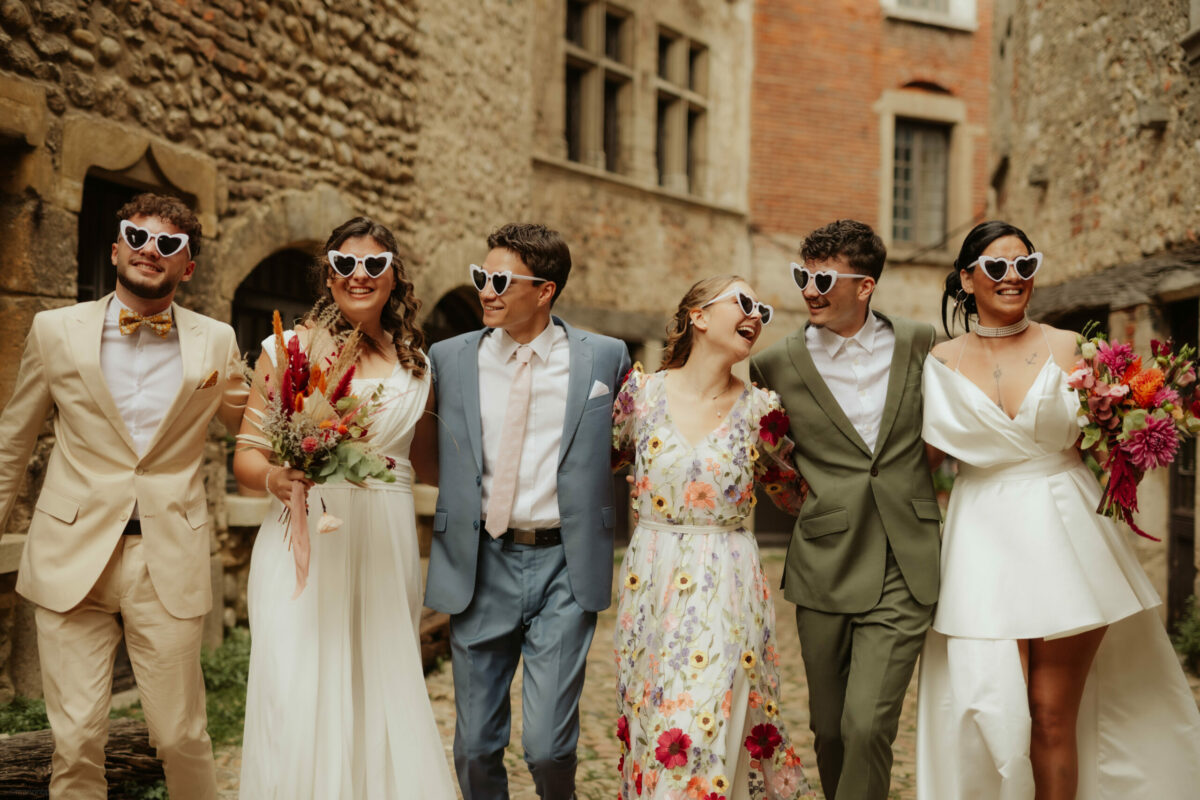 Salon du mariage de Pérouges, défilé